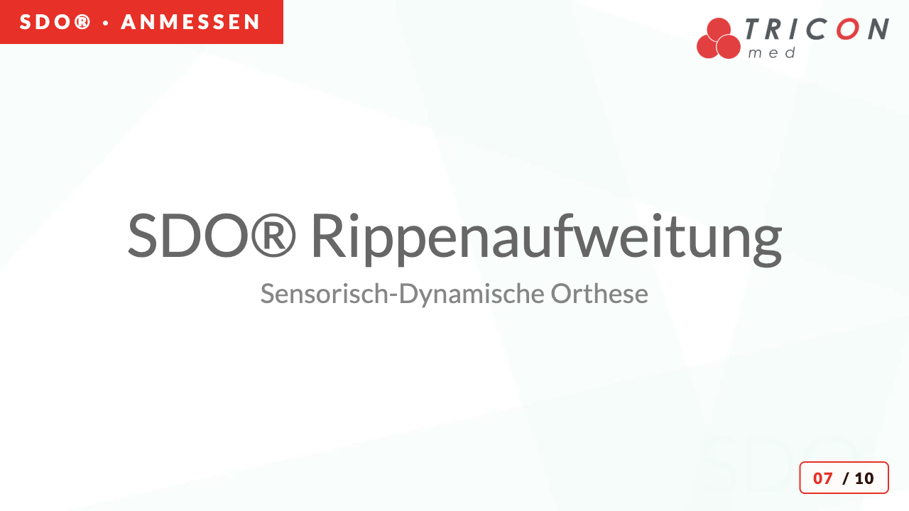 SDO Rippenaufweitung